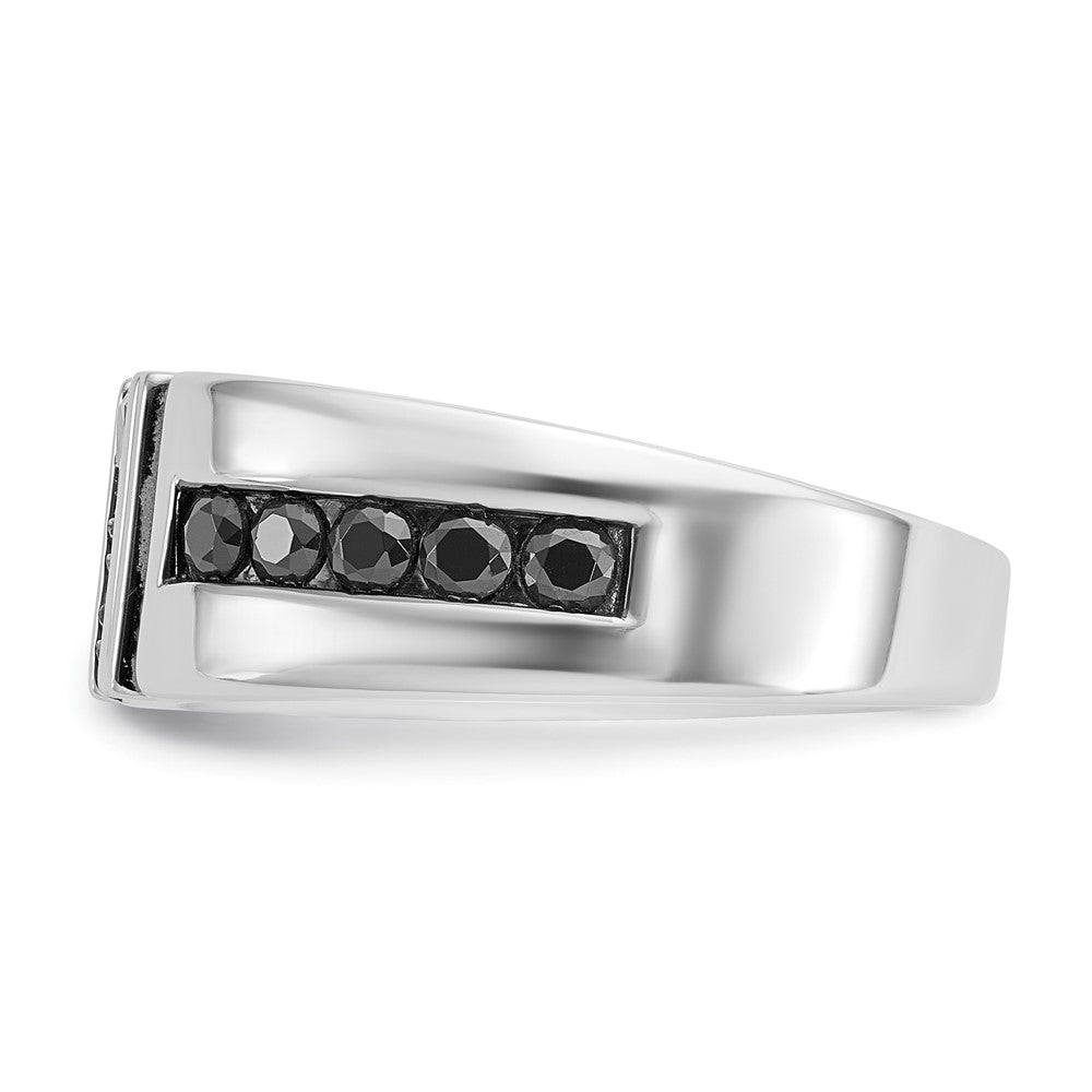 Men's Black & White Diamond Rings