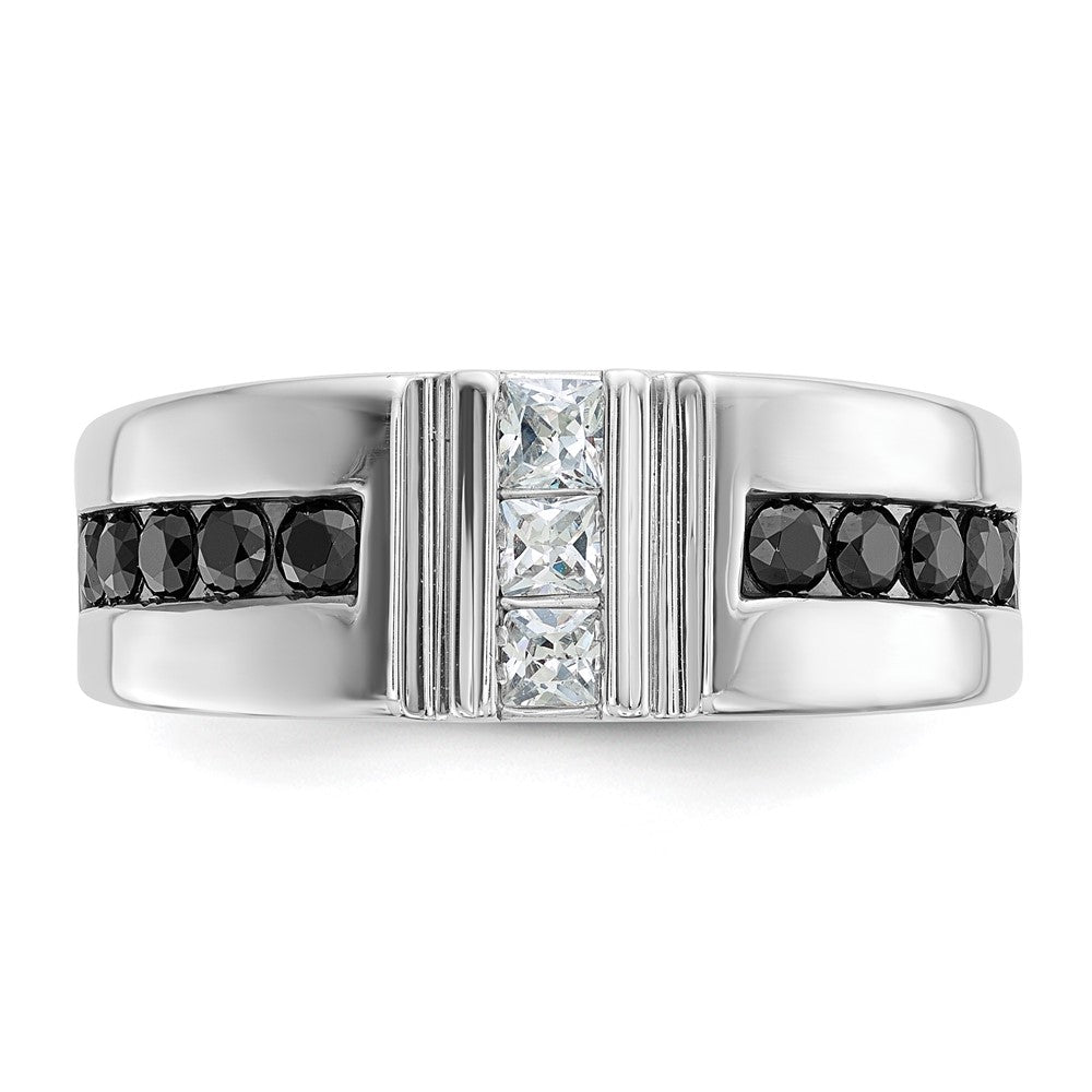Men's Black & White Diamond Rings