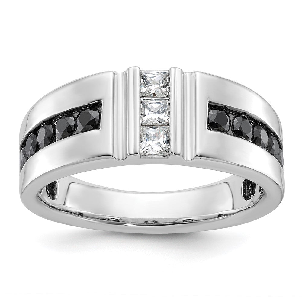 Men's Black & White Diamond Rings