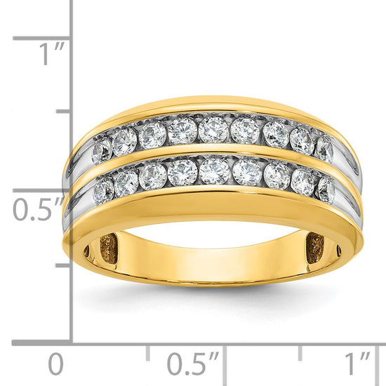 Gold Men's Diamond Rings