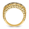 14k IBGoodman Men's Diamond Nugget Ring Mounting
