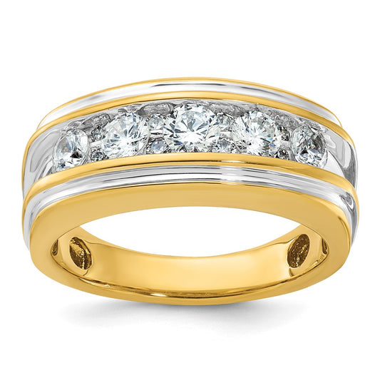 Gold Men's Diamond Rings