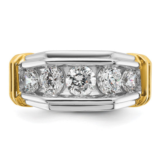 Gold Men's Diamond Rings