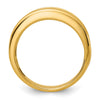 14k Yellow Gold IBGoodman Men's Polished Ring Mounting
