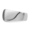14k White Gold IBGoodman Men's Onyx and Diamond Ring Mounting