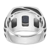 14k White Gold IBGoodman Men's Onyx Ring Mounting