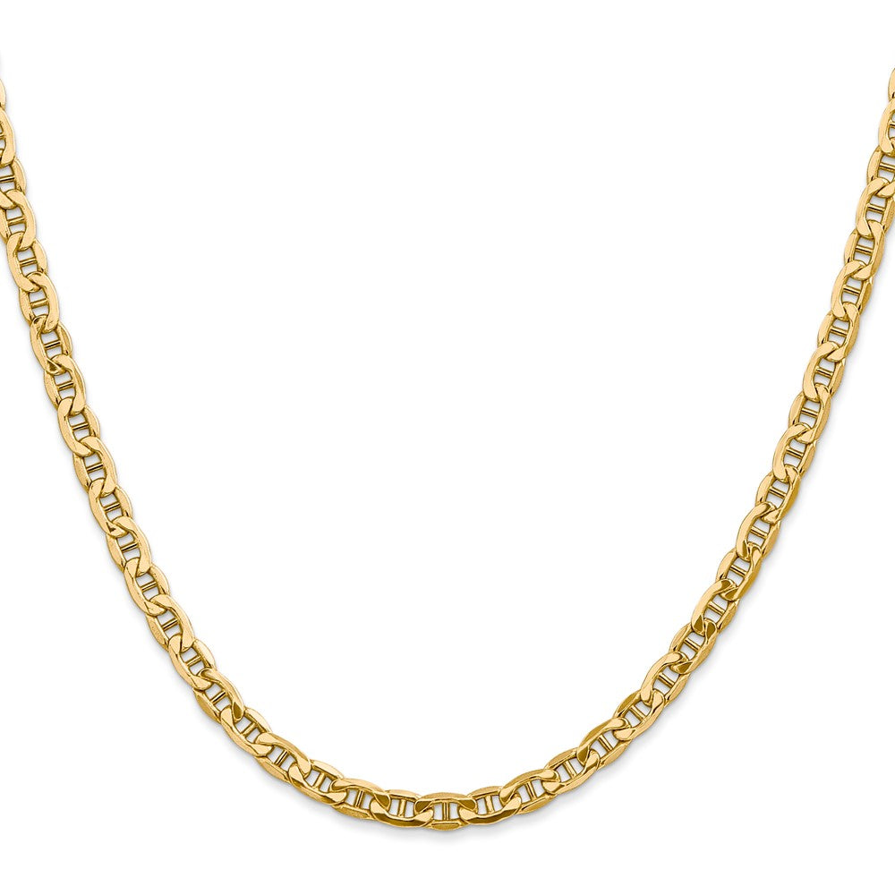 Gold (10K & 14K) Semi-Solid Anchor Chain