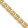 Gold (10K & 14K) Semi-Solid Anchor Chain