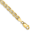 Gold (10K & 14K) Semi-Solid Anchor Chain