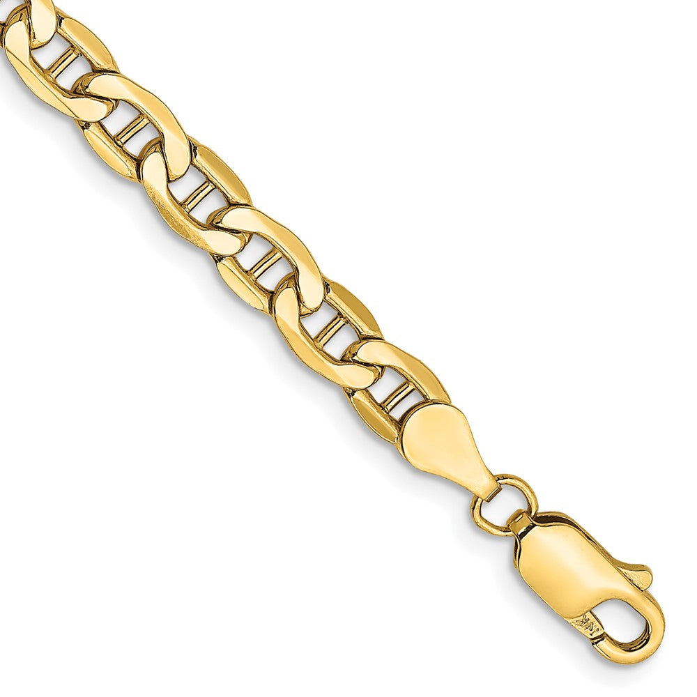 Gold (10K & 14K) Semi-Solid Anchor Chain