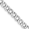 Gold (10K & 14K) Semi-Solid Curb Link Chain