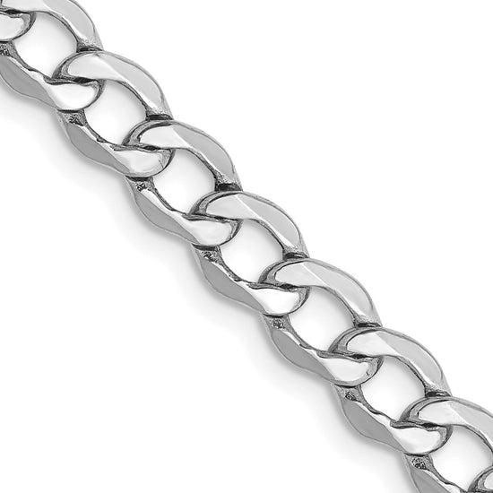 Gold (10K & 14K) Semi-Solid Curb Link Chain