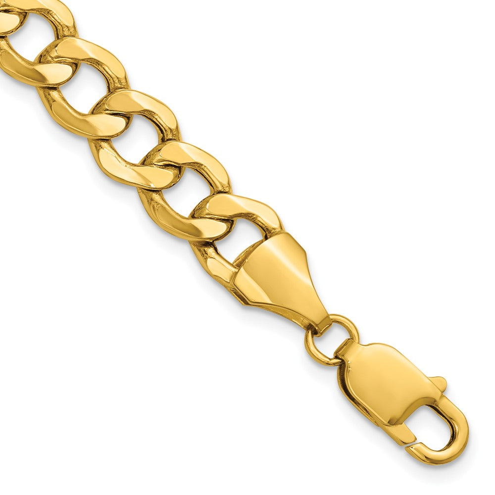 Gold (10K & 14K) Semi-Solid Curb Link Chain