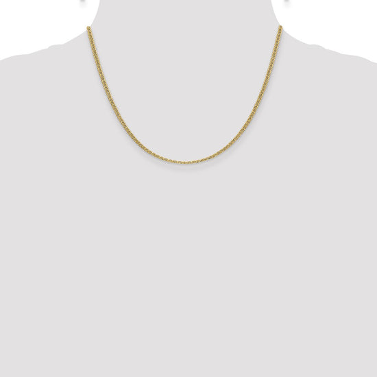 Gold (10K & 14K) Semi-Solid Anchor Chain