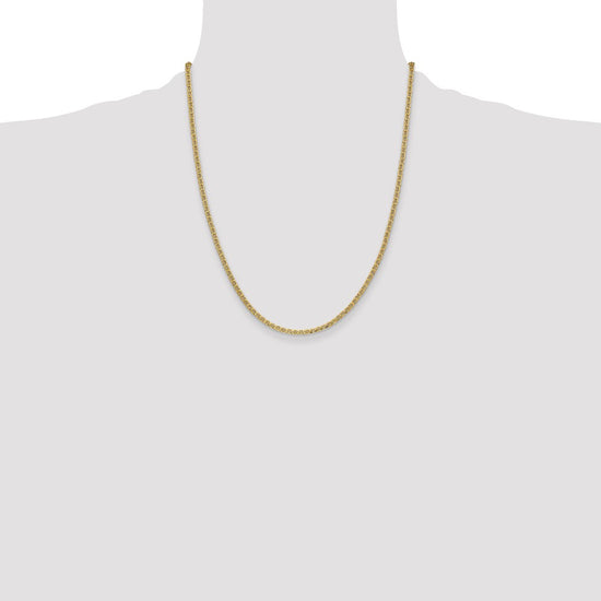 Gold (10K & 14K) Semi-Solid Anchor Chain