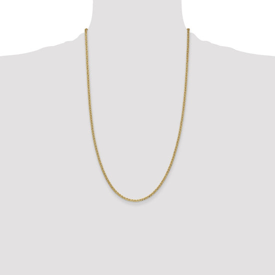 Gold (10K & 14K) Semi-Solid Anchor Chain