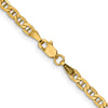 Gold (10K & 14K) Semi-Solid Anchor Chain