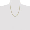 Gold (10K & 14K) Semi-Solid Anchor Chain