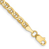Gold (10K & 14K) Semi-Solid Anchor Chain