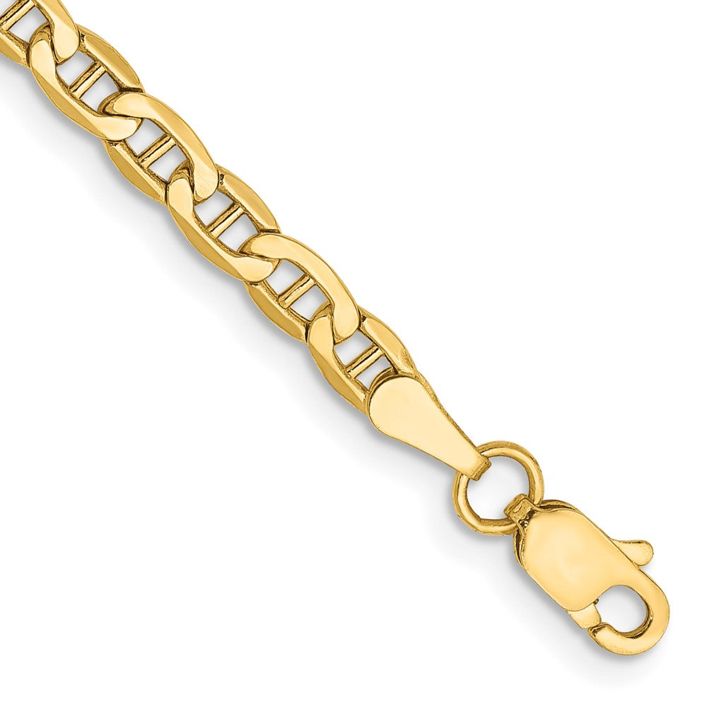 Gold (10K & 14K) Semi-Solid Anchor Chain
