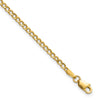 Gold (10K & 14K) Semi-Solid Curb Link Chain
