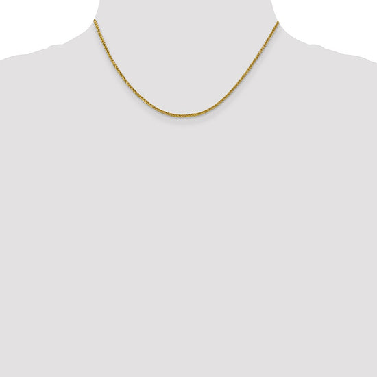 Gold (14K) Semi-solid 3-Wire Wheat Chain