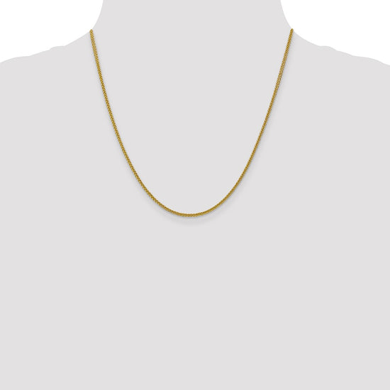 Gold (14K) Semi-solid 3-Wire Wheat Chain