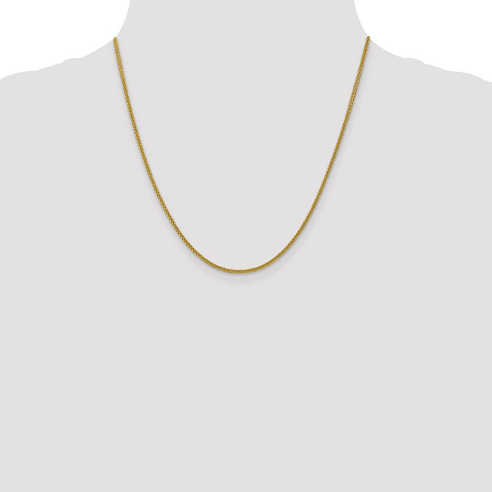 Gold (14K) Semi-solid 3-Wire Wheat Chain