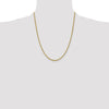 Gold (14K) Semi-solid 3-Wire Wheat Chain