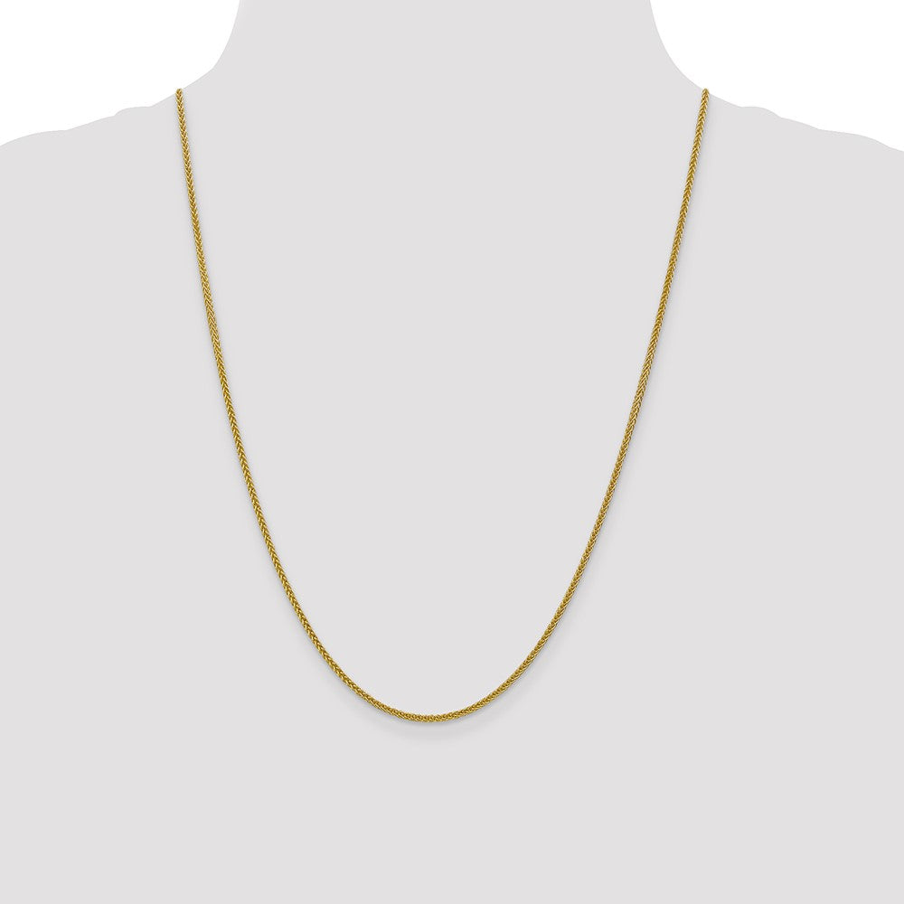 Gold (14K) Semi-solid 3-Wire Wheat Chain