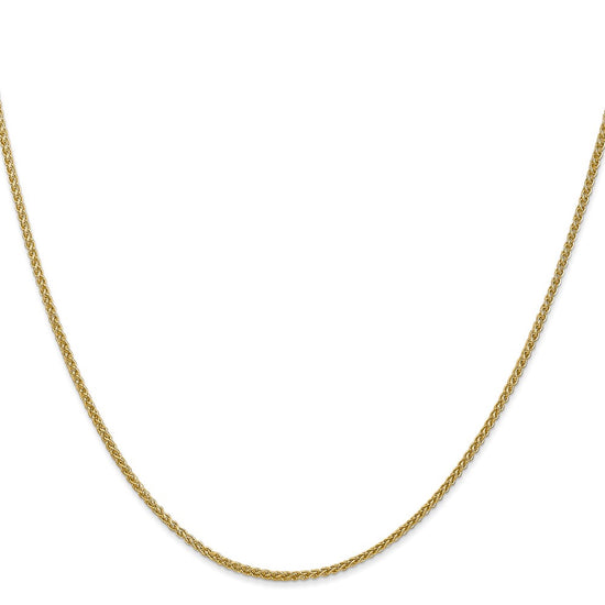 Gold (14K) Semi-Solid Wheat Chain