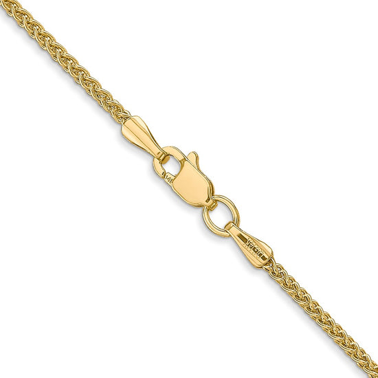 Gold (14K) Semi-Solid Wheat Chain