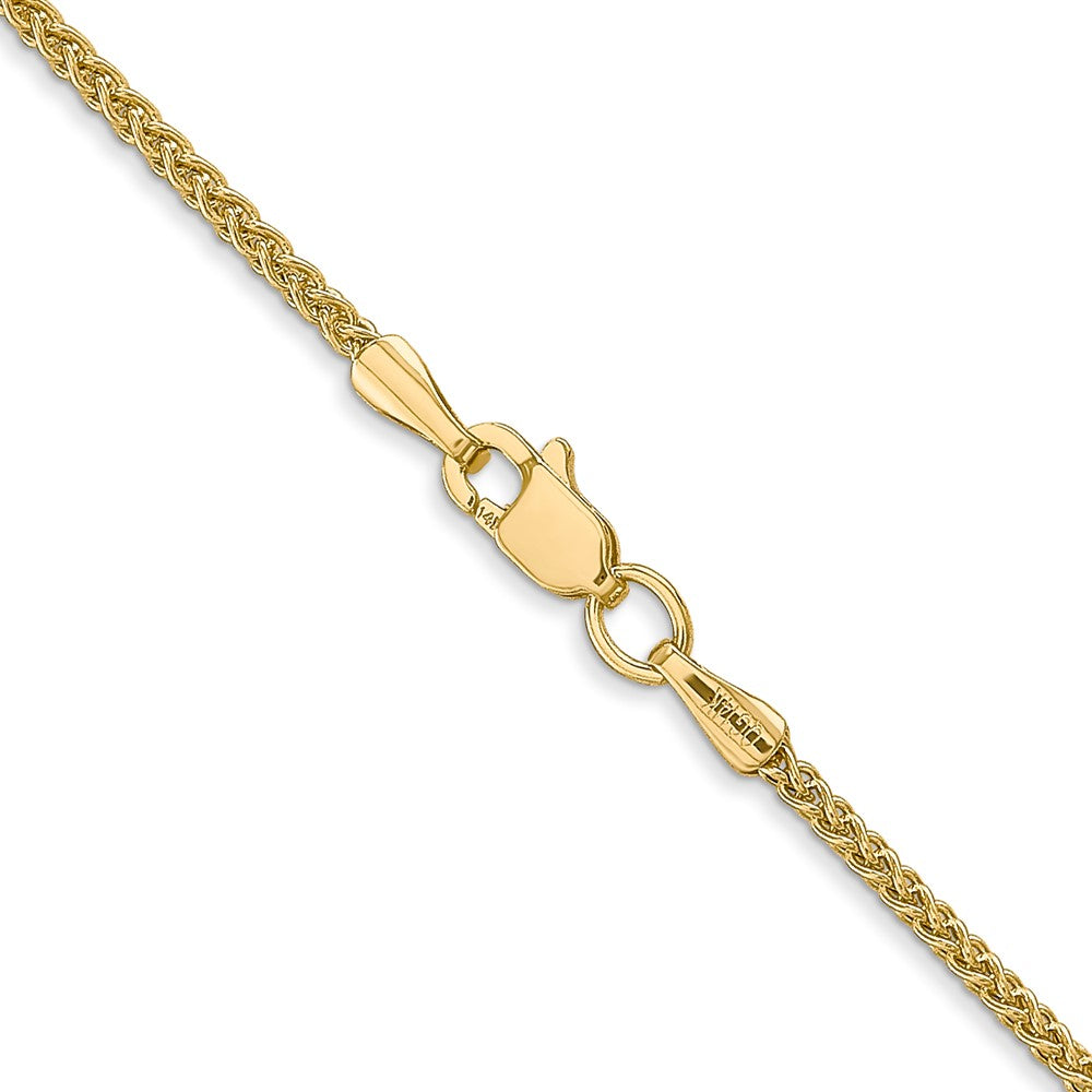 Gold (14K) Semi-Solid Wheat Chain