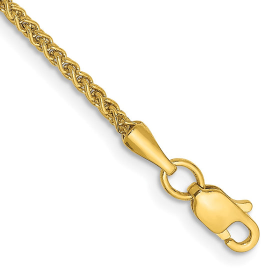 Gold (14K) Semi-Solid Wheat Chain