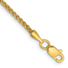 Gold (14K) Semi-Solid Wheat Chain