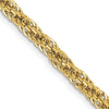 Gold (10K & 14K) Semi-Solid Diamond-Cut Rope Chains