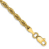 Gold (10K & 14K) Semi-Solid Rope Chains
