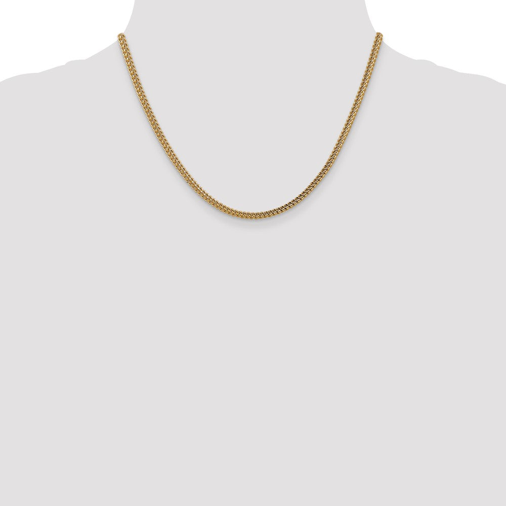 Gold (14K) Semi-Solid Franco Chain