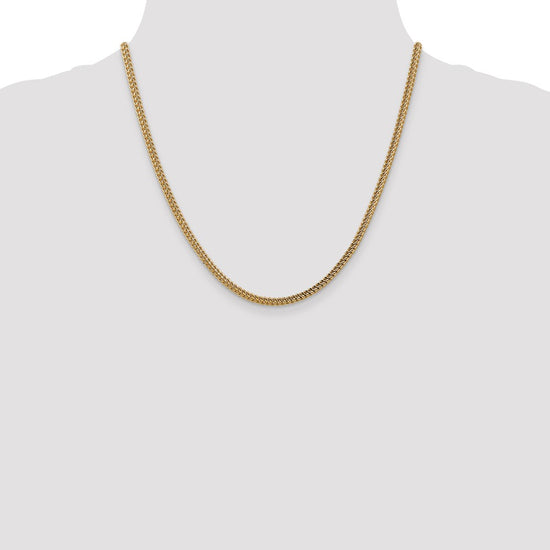 Gold (14K) Semi-Solid Franco Chain
