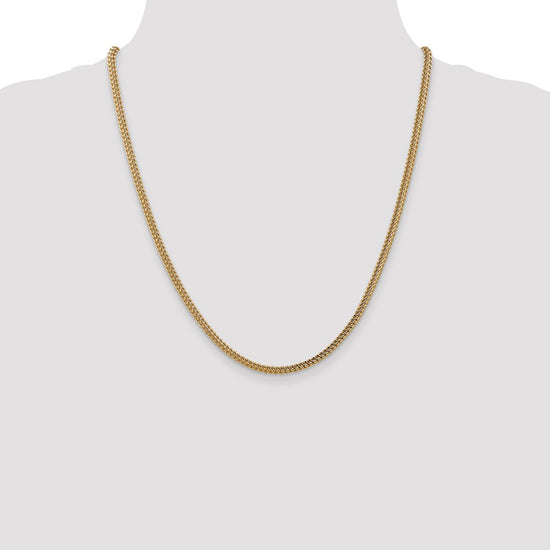Gold (14K) Semi-Solid Franco Chain