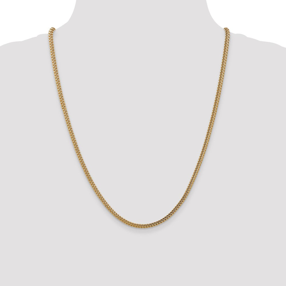 Gold (14K) Semi-Solid Franco Chain