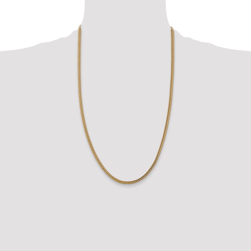 Gold (14K) Semi-Solid Franco Chain
