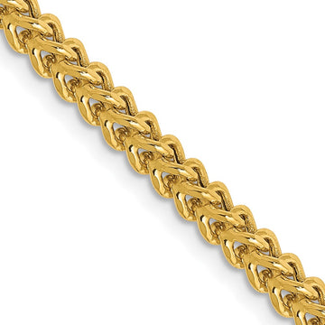 Gold (14K) Semi-Solid Franco Chain