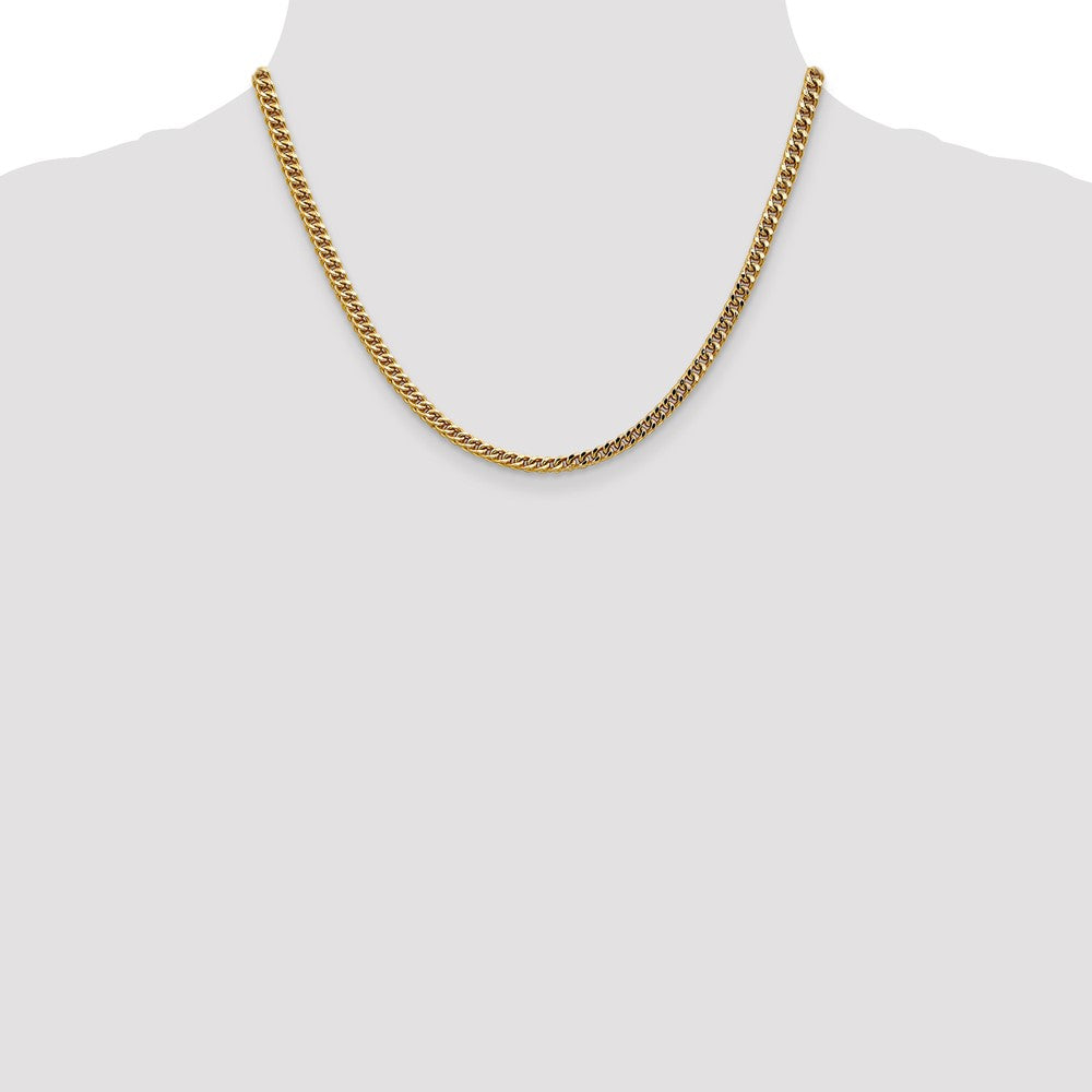 Gold (14K) Semi-Solid Franco Chain