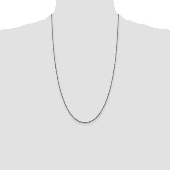Gold (14K) Semi-Solid Round Box Chain