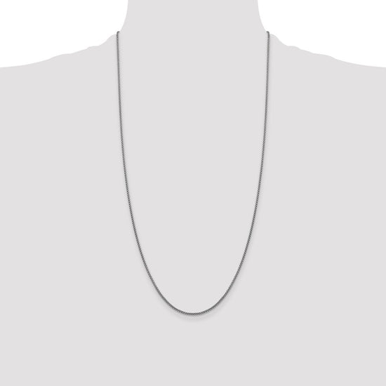 Gold (14K) Semi-Solid Round Box Chain