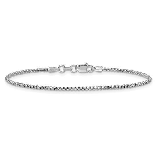 Gold (14K) Semi-Solid Round Box Chain