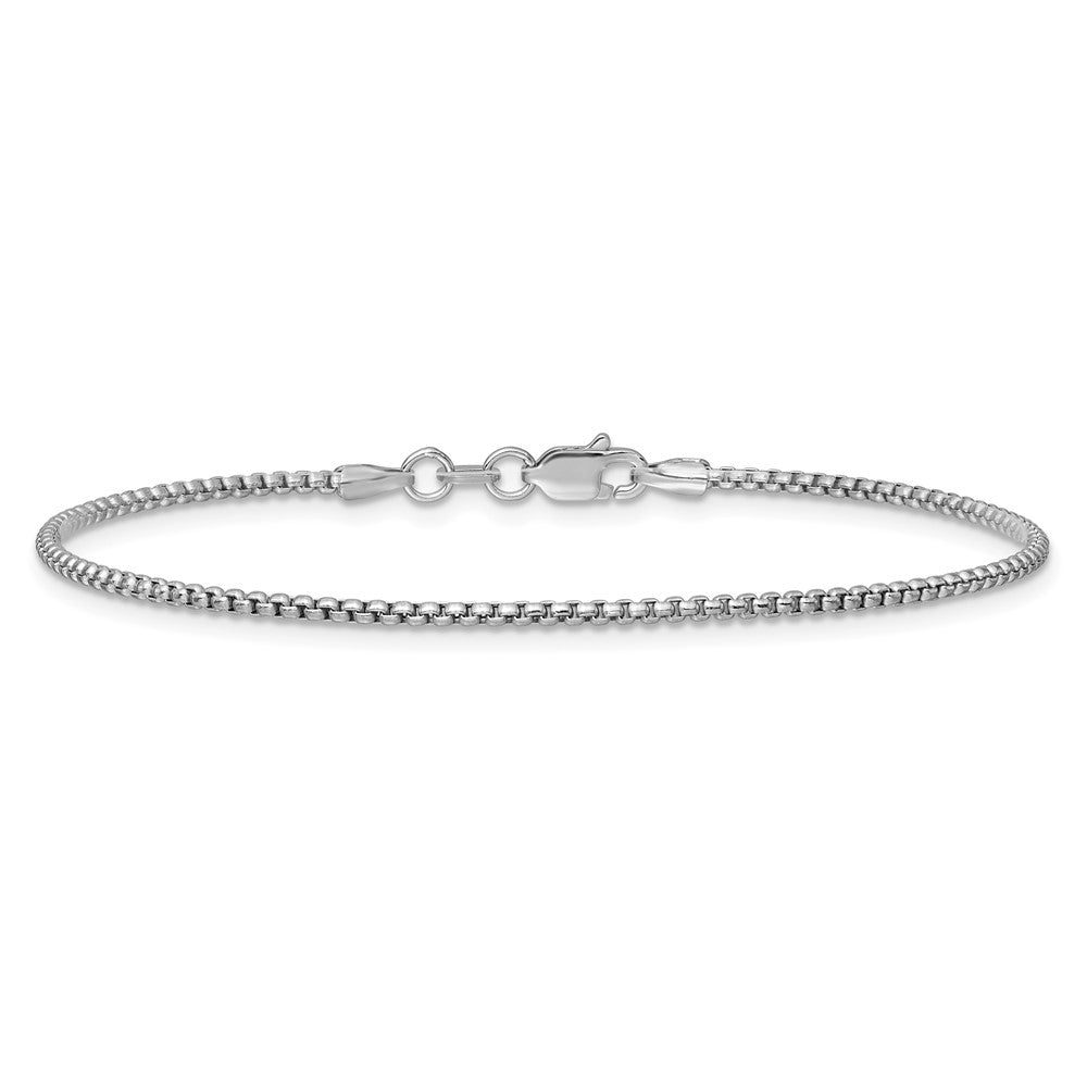 Gold (14K) Semi-Solid Round Box Chain