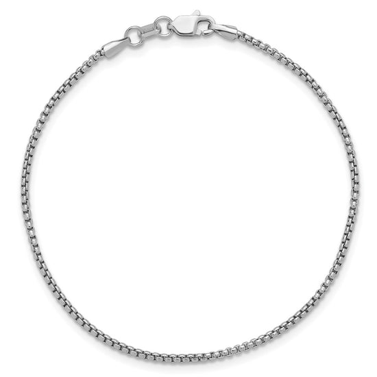 Gold (14K) Semi-Solid Round Box Chain