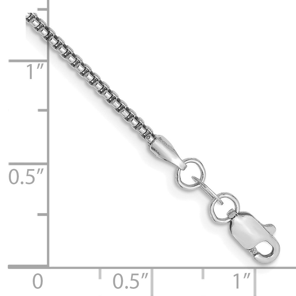 Gold (14K) Semi-Solid Round Box Chain